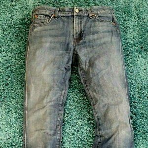 7 For All Manking "A" Pocket Boot Cut Jeans, U130j055u